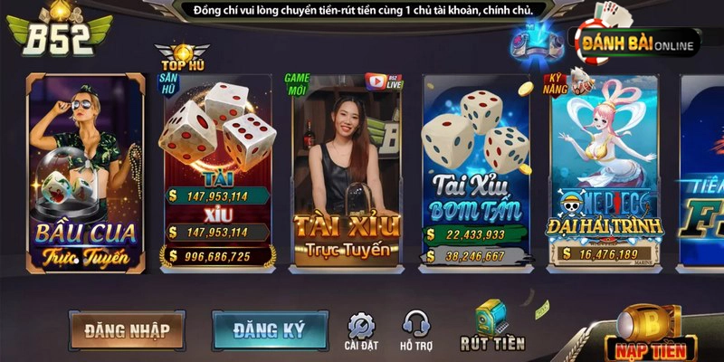 Tìm hiểu sơ lược về cổng game B52