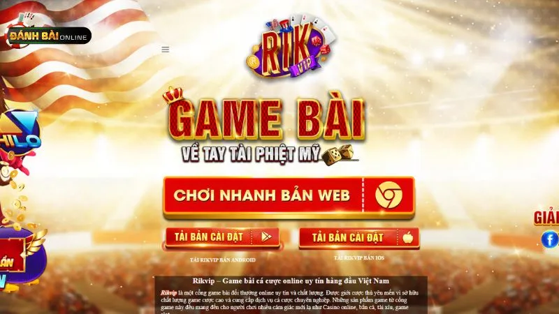 Tìm hiểu cách tải app RIKVIP để đánh bài online an toàn 